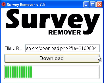 online survey remover tool