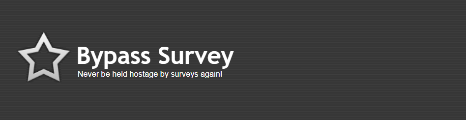 how do you bypass human verification survey