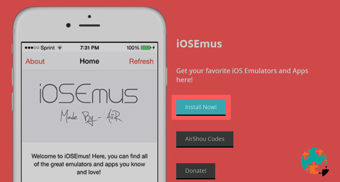 download ios emulator for android